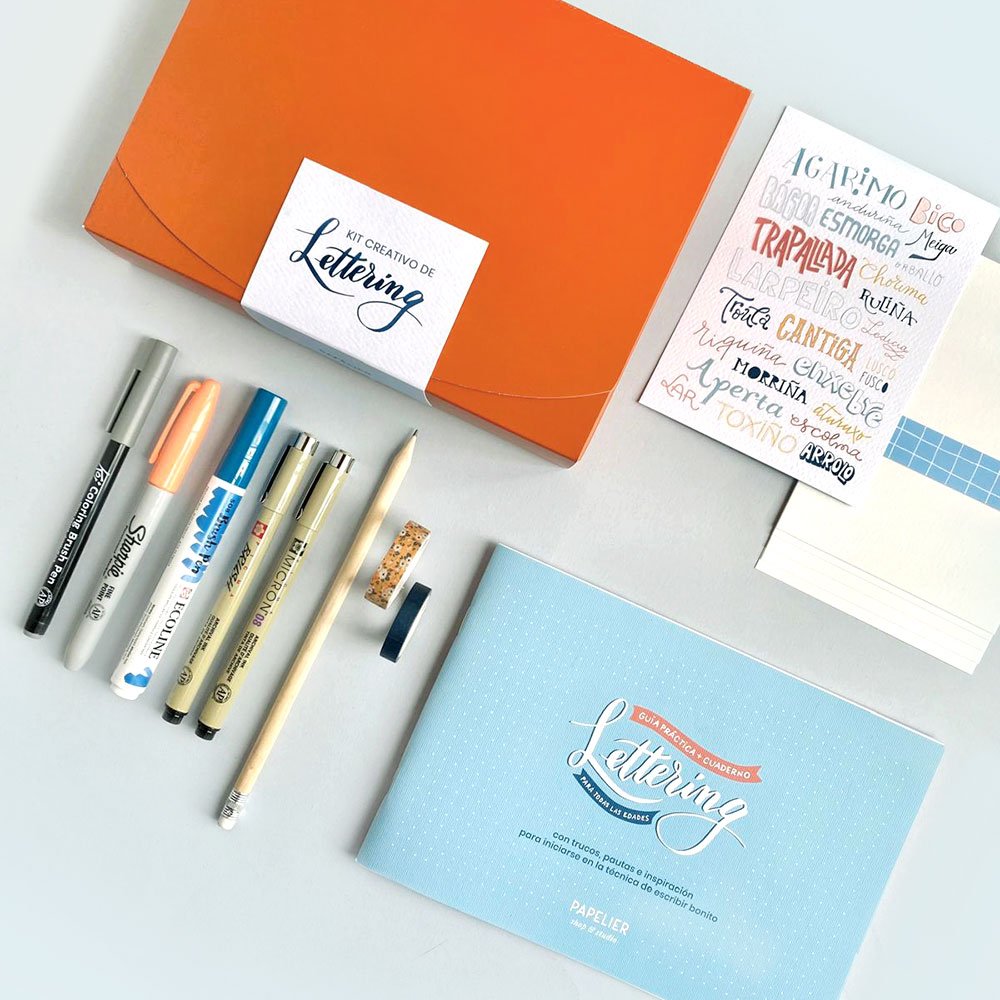 kit de lettering