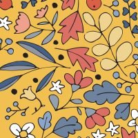 Cuaderno floral M