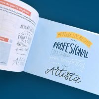 Guía + cuaderno de Lettering